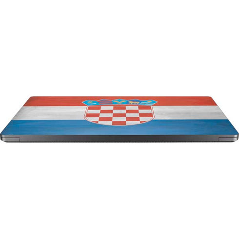 Croatia Flag Distressed Surface Laptop 7 13.8in Skin